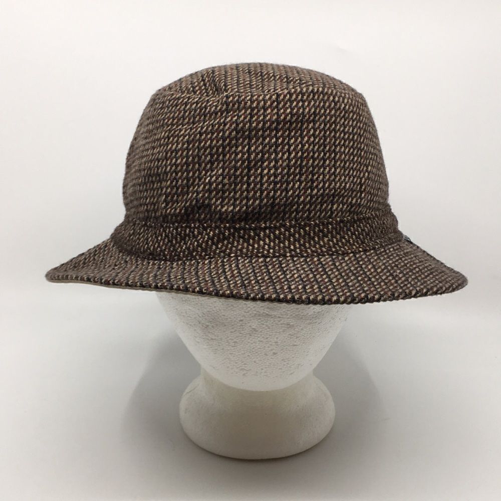 Totes wool Fedora reversible hat